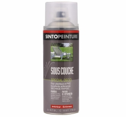 Sous-couche et apprêt - Pour plastique et PVC - 400 ml - SINTO