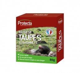 Répulsif taupes - 10 bâtonnets - PROTECTA