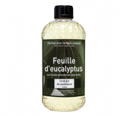 Recharge pour lampe à parfum - Feuille d'Eucalyptus - 500 ml - LAMPE DU PARFUMEUR