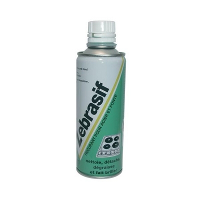 Crème abrasive pour acier, fonte et fer - Zébrasif liquide - 250 ml - ZEBRACIER