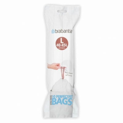 Sacs Poubelle - PerfectFit - 45 litres - 10 sacs - BRABANTIA