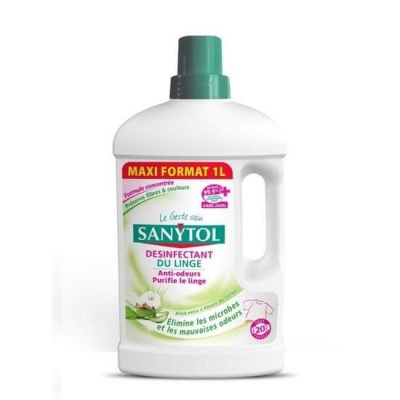 Désinfectant pour le linge - Alao Vera - 1 L - SANYTOL