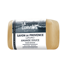 Savon de Provence - Amande douce - 100 Grs - LA CORVETTE