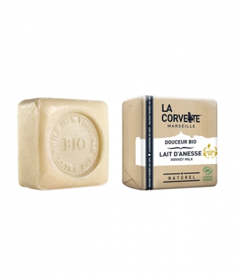 Savon Douceur - Bio - Lait d'Anesse - 100 Grs - LA CORVETTE