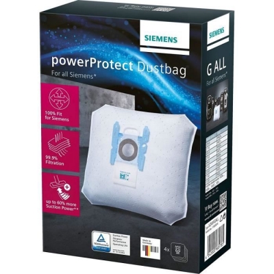 4 Sacs Aspirateur PowerProtect - SIEMENS