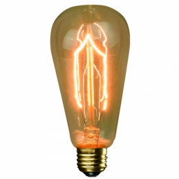 Ampoule vintage - ST64 - E27 - 40 Watts - FOXLIGHT