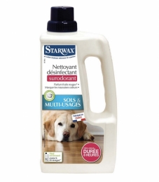 Nettoyant désinfectant surodorant - Fruits rouges - 1 L - STARWAX