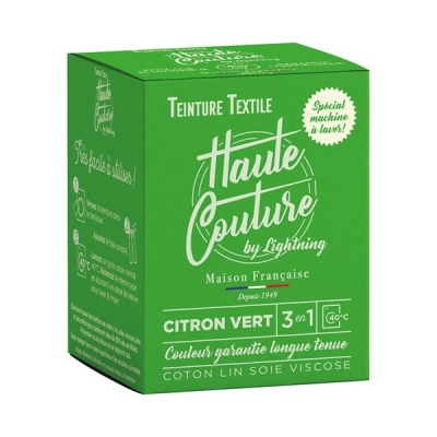 Teinture spécial machine à laver - 350 Grs - Citron vert - HAUTE-COUTURE