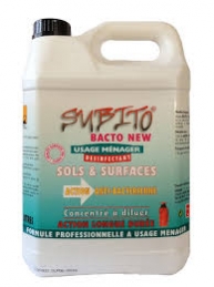 Détergent BactoNew Concentré - tous types de surfaces - 5L - SUBITO