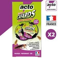 Boîte appât Anti-Cafards - Lot de 2 - ACTO