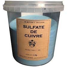 CIRON - Sulfate de cuivre - 1KG