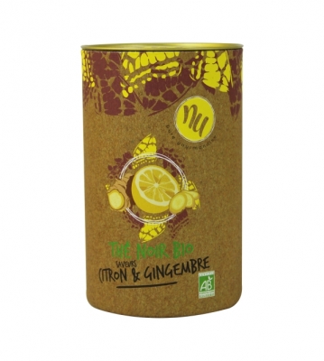 Thé noir Bio - Citron & Gingembre - MAISON TAILLEFER