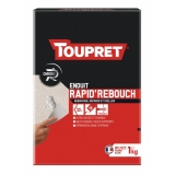 Enduit de rebouchage en poudre - Chrono-R - 1 Kg - TOUPRET