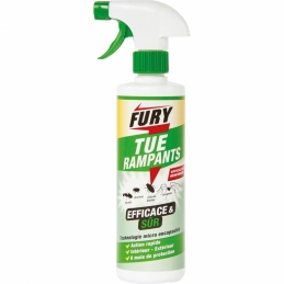 Tue rampants - Efficace et sur - Action rapide - 500 ml - FURY