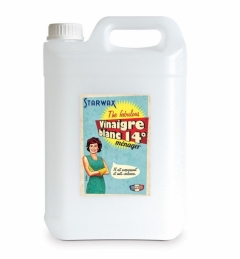 Vinaigre blanc 14° - THE MIRACULOUS - 5 L - STARWAX