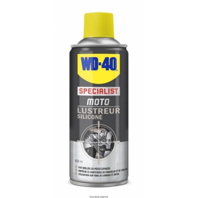 Lustreur silicone - Spécial moto - 400 ml - WD-40