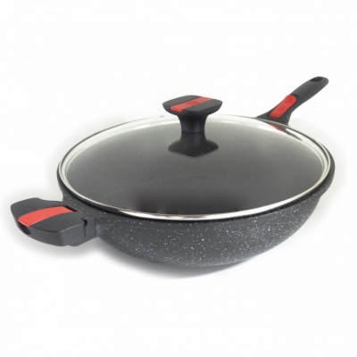 Wok façon - Poignées amovibles - Volna - 32 cm - PRADEL